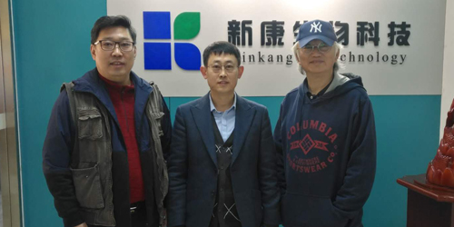 盧干老師指導新康科技工作